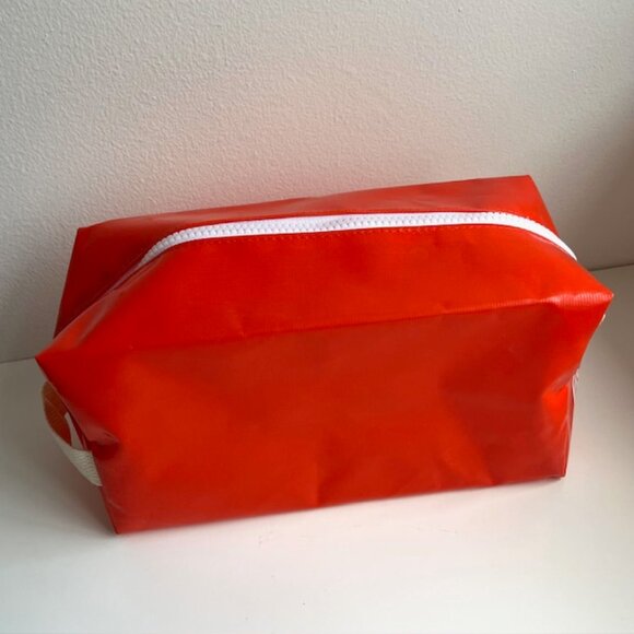 WYOS Other - WYOS Water Resistant Toiletry Kit in Bright Orange